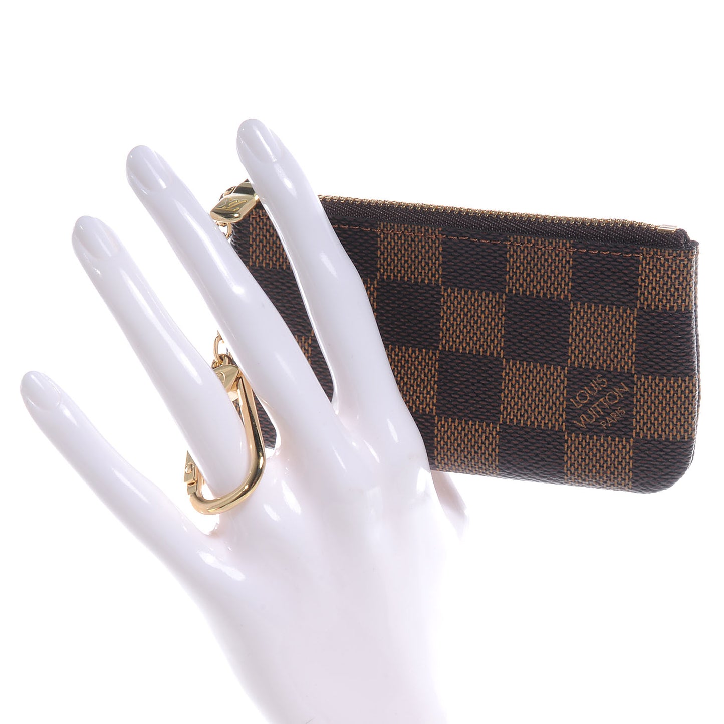 Damier Ebene Key Pouch