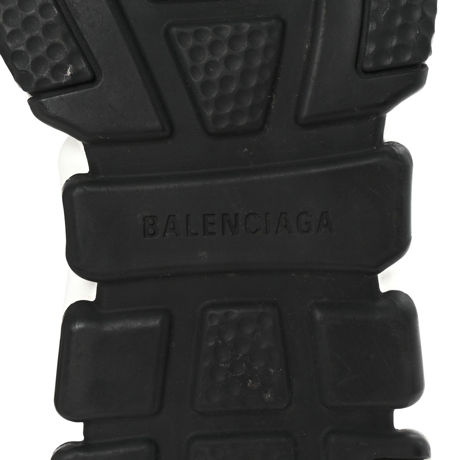 Balenciaga Neoprene Knit Womens Speed Clear Sole Sneakers 38 Black White 7 of 9