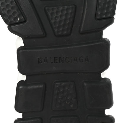 Balenciaga Neoprene Knit Womens Speed Clear Sole Sneakers 38 Black White 7 of 9