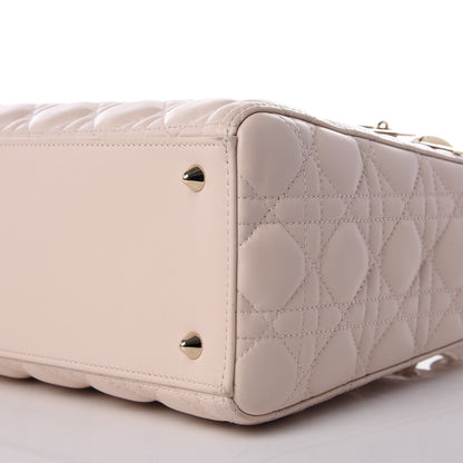 Christian Dior Lambskin Cannage Medium Lady Dior Light Pink 6 of 8