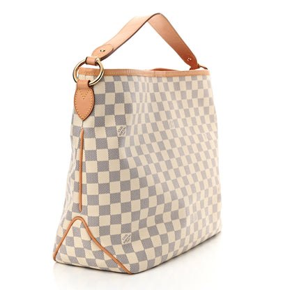 Louis Vuitton Damier Azur Delightful MM Pink 3 of 13
