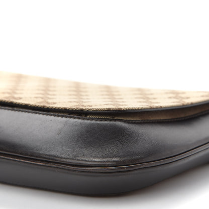 Gucci Monogram Wooden Chain Flap Brown 8 of 9