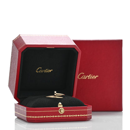 Cartier 18K Yellow Gold Small Juste Un Clou Ring 57 8 5 of 5