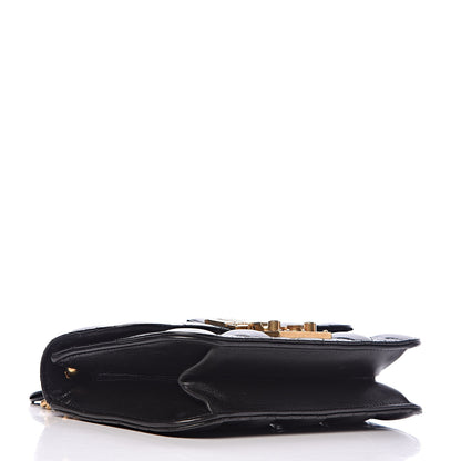 Christian Dior Lambskin Cannage Small Dioraddict Flap Bag Black 4 of 17
