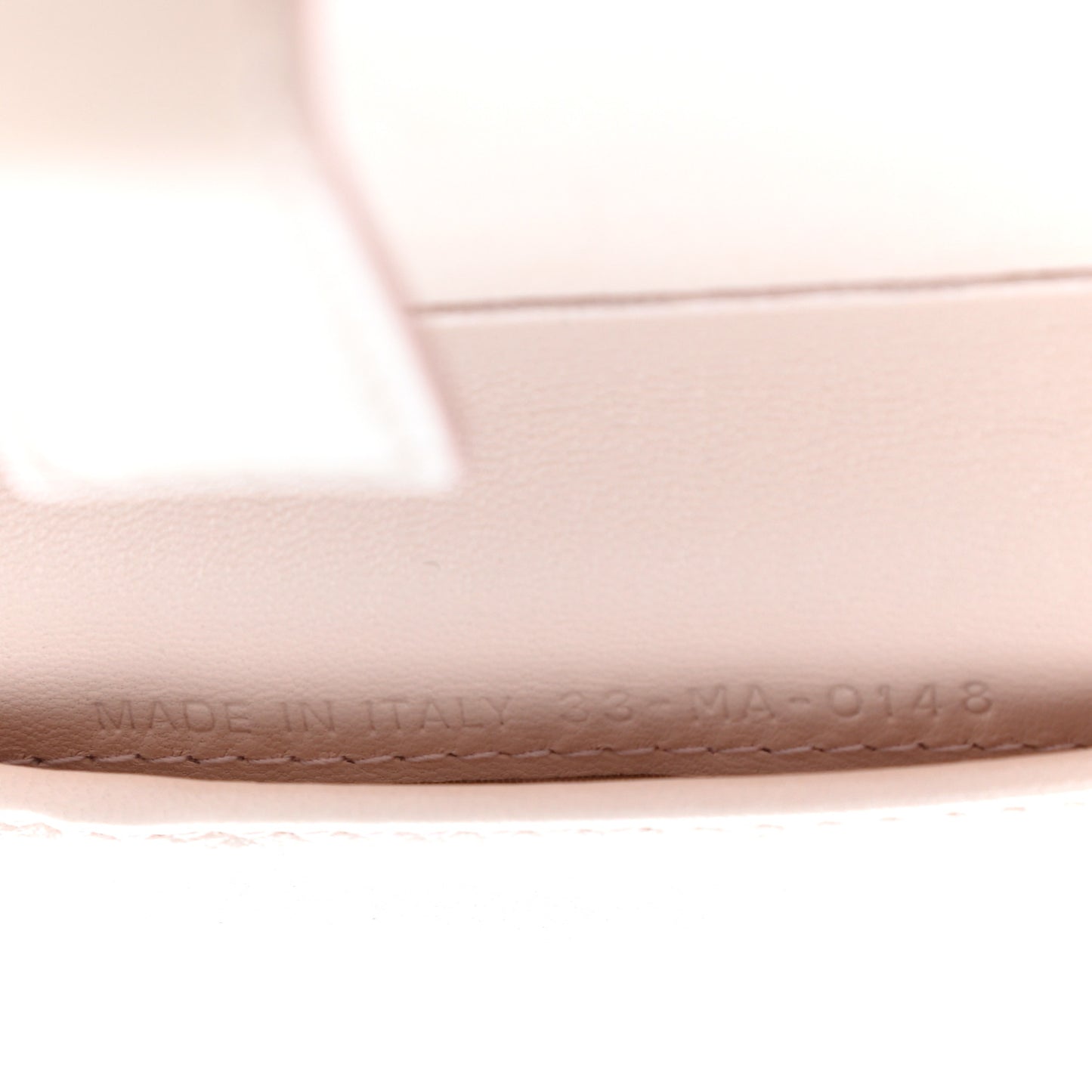Lambskin Cannage Lady Dior Eden Wallet Light Pink