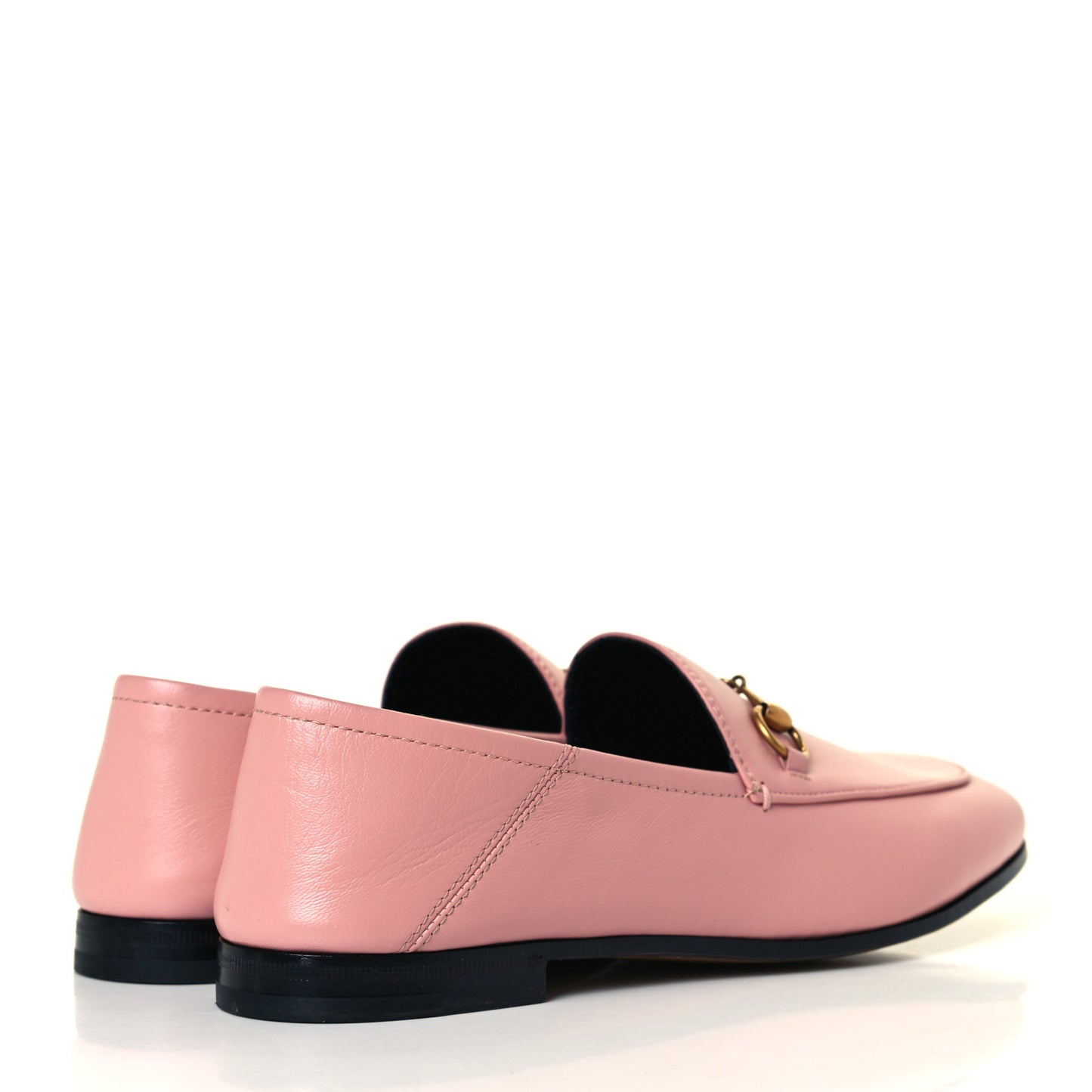 Lambskin Womens Brixton Horsebit Loafers 39 Perfect Pink