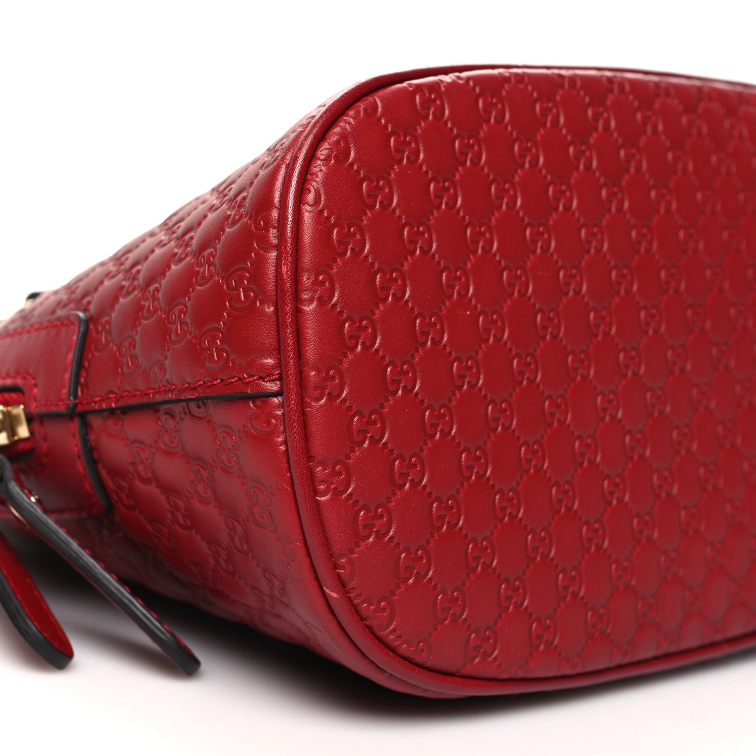 Gucci Soft Microguccissima Mini Dome Bag Rosso 10 of 11