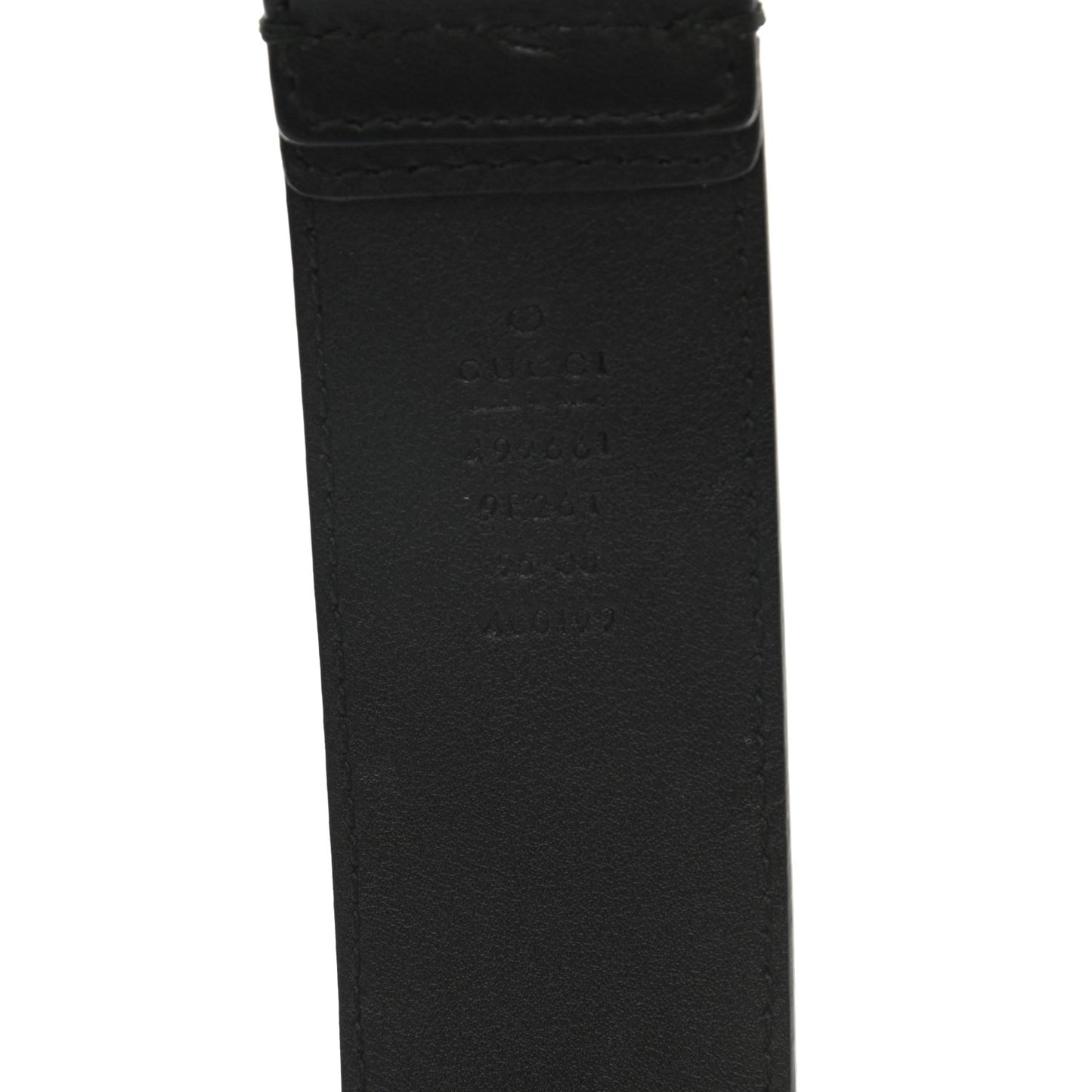 GG Supreme Monogram Bees Belt 95 38 Beige Oro Black
