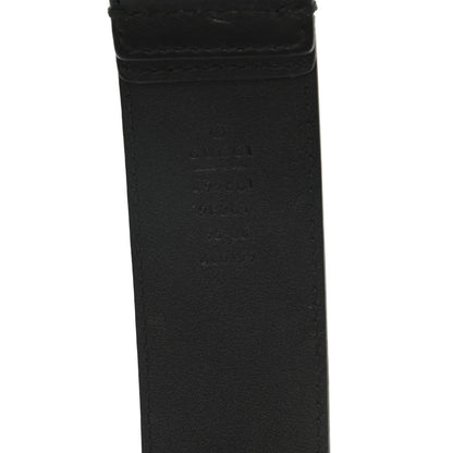 Gucci GG Supreme Monogram Bees Belt 95 38 Beige Oro Black 3 of 5
