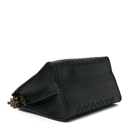 Bottega Veneta Nappa Intrecciato Chain Crossbody Black 4 of 12