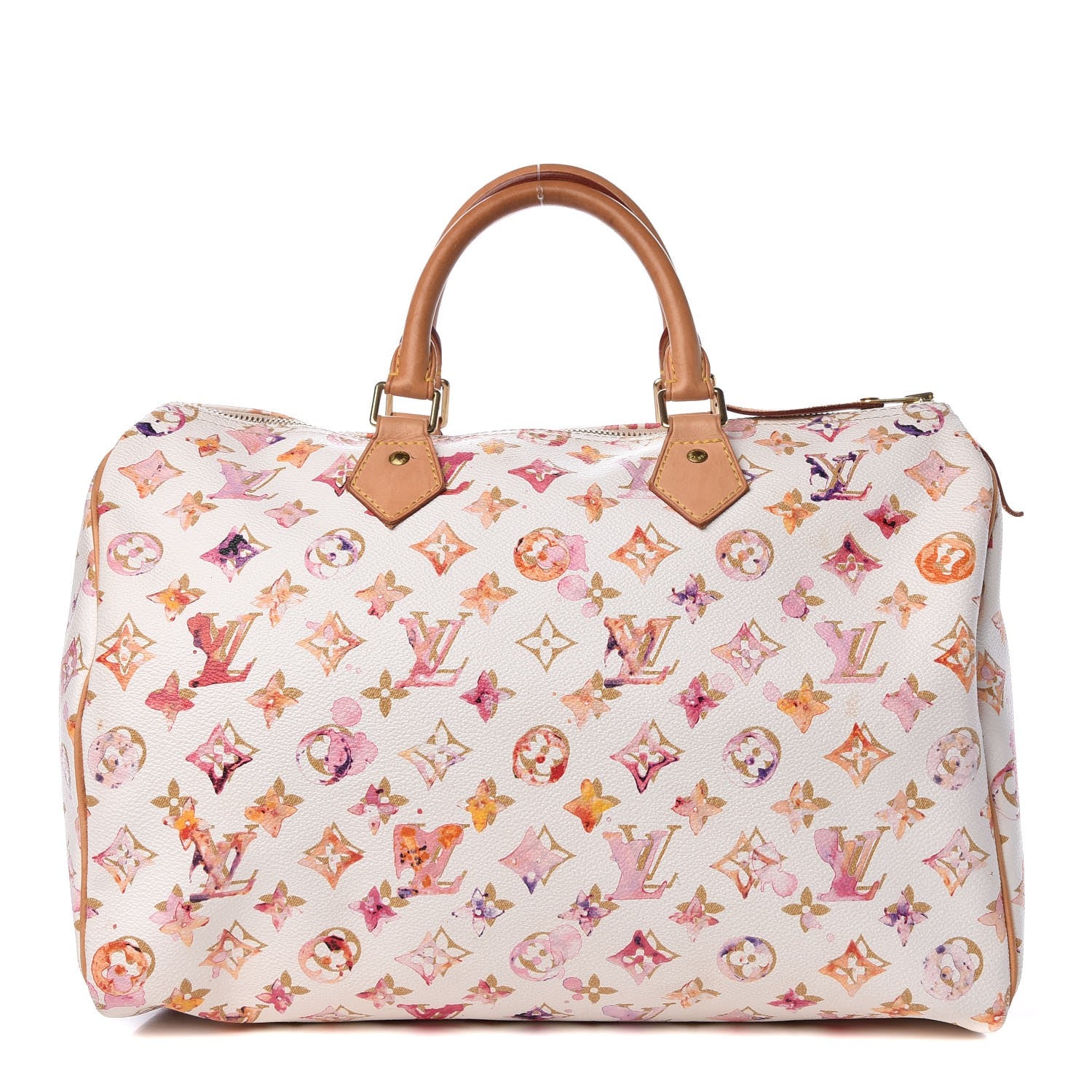 Louis Vuitton Watercolor Aquarelle Speedy 35 White 1 of 12