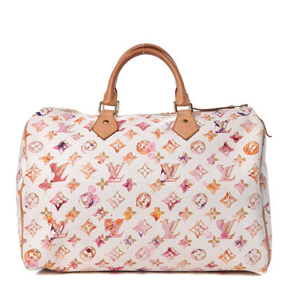 Louis Vuitton Watercolor Aquarelle Speedy 35 White 1 of 12