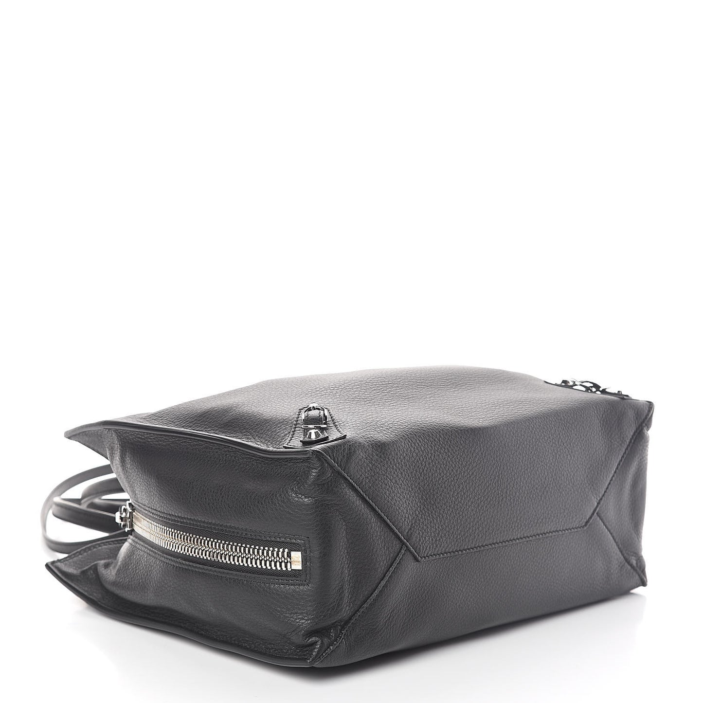 Veau Papier B4 Zip Around Tote Black