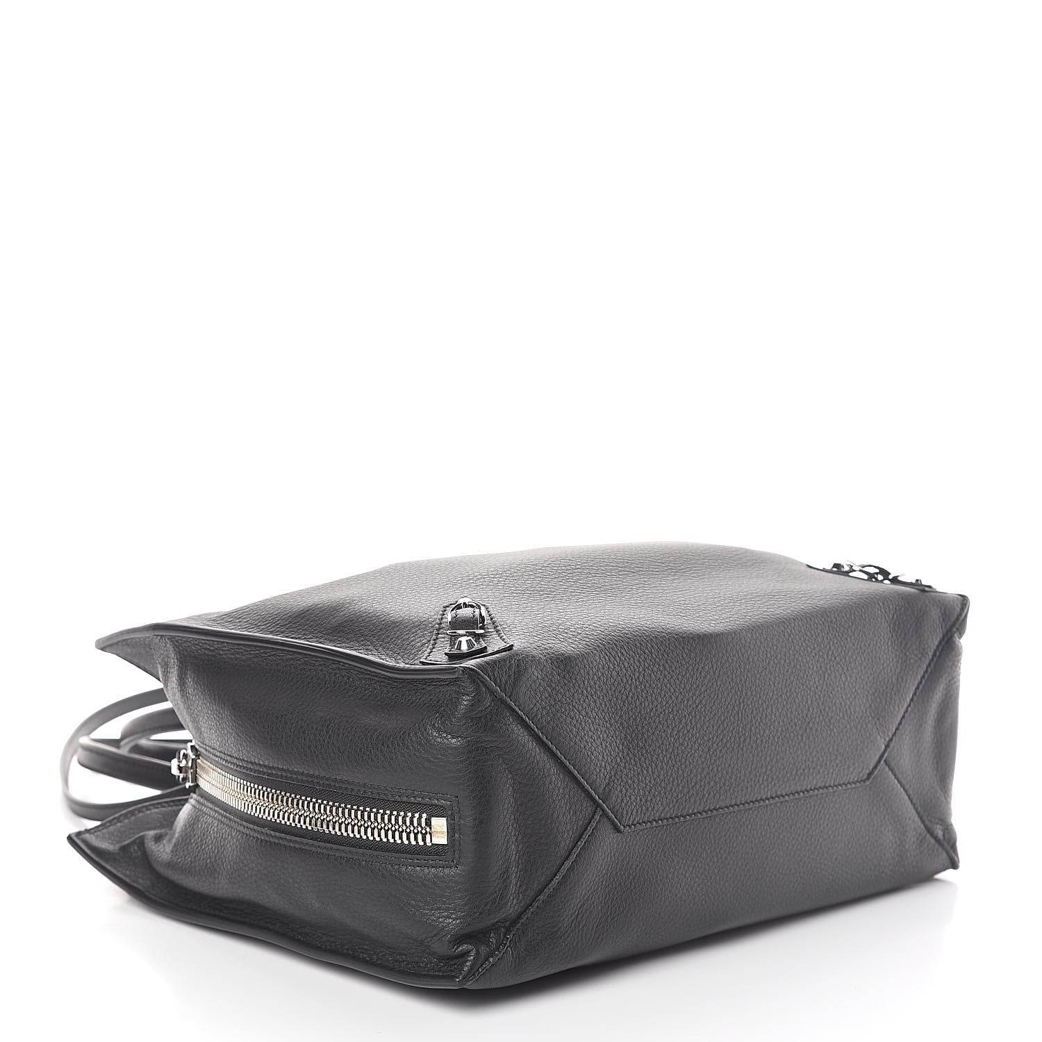 Balenciaga Veau Papier B4 Zip Around Tote Black 4 of 9
