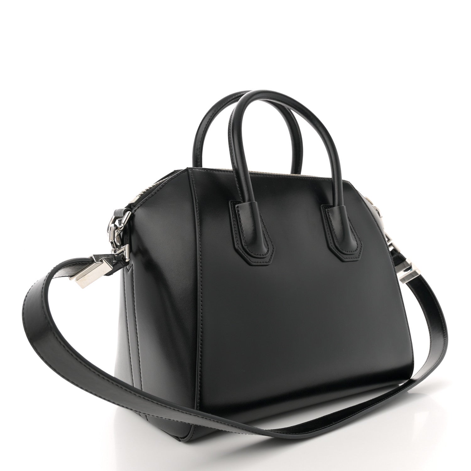 Givenchy Shiny Lord Calfskin Small Antigona Black 3 of 12