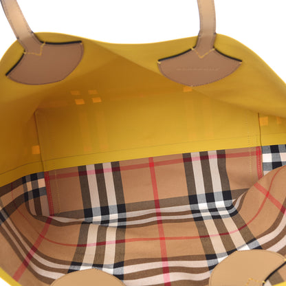 Burberry Vintage Check Large The Giant Reversible Tote Antique Yellow Golden Yellow 9 of 24