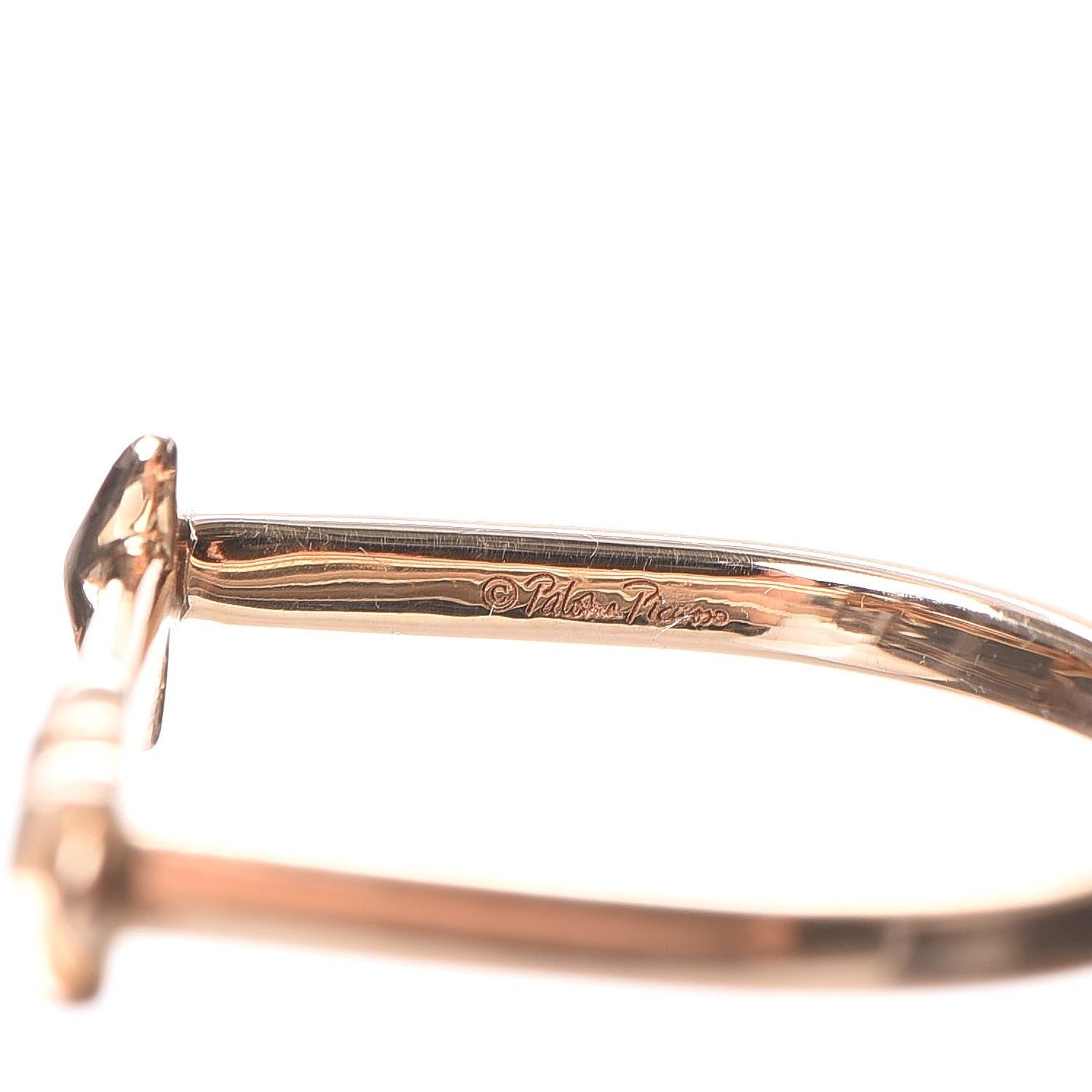Tiffany 18K Rose Gold Paloma's Graffiti Arrow Ring 53.5 6.5 4 of 5