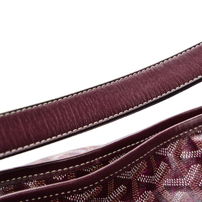 Goyard Goyardine Fidji Zip Hobo Burgundy 8 of 10