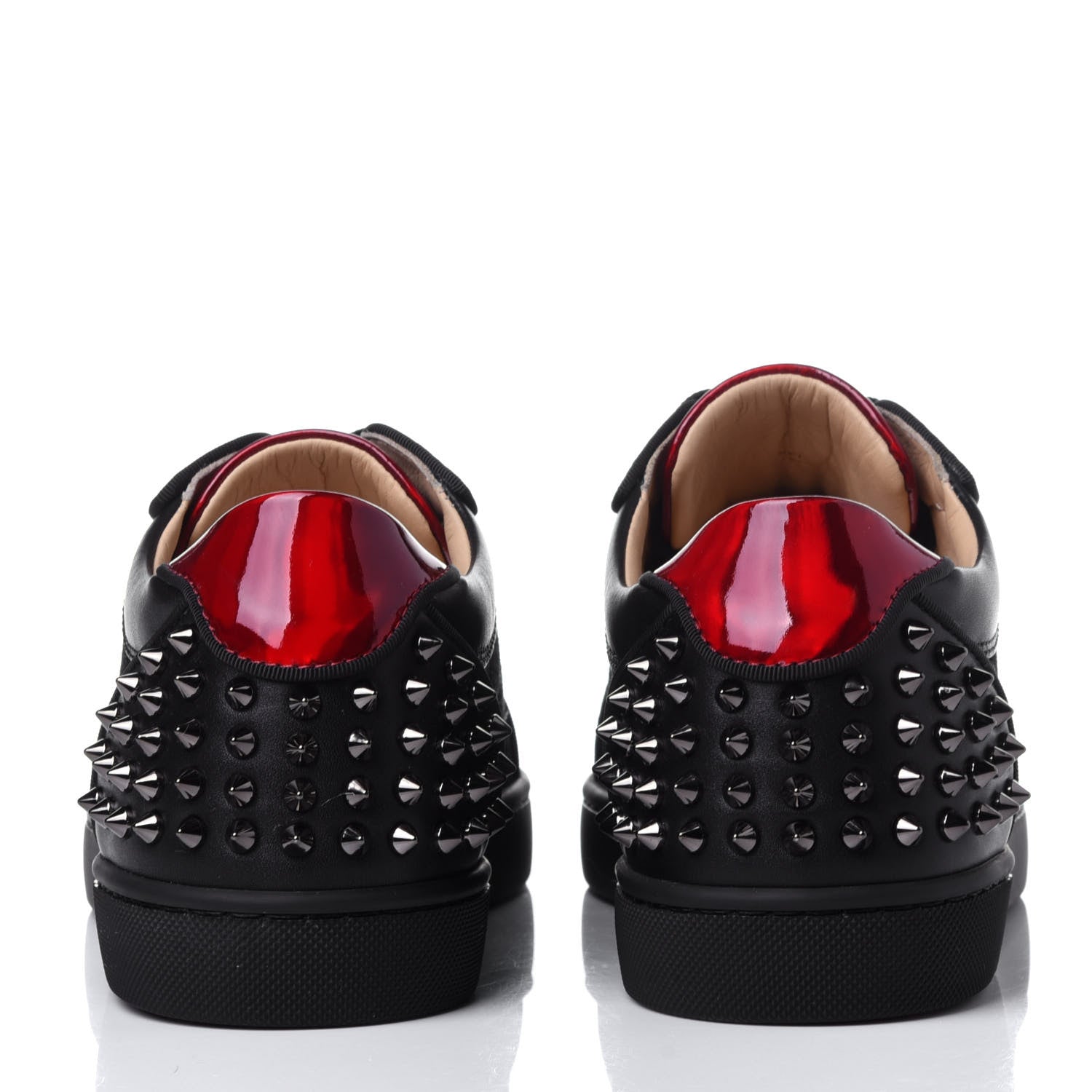 Christian Louboutin Suede Mens Seavaste 2 Orlato Flat Sneakers 42 Black 5 of 14
