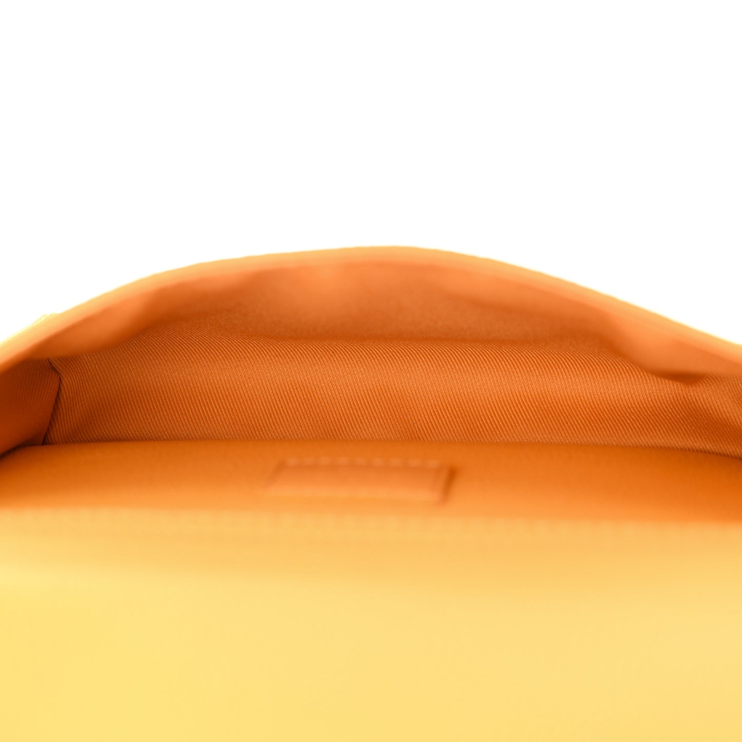 Grained Calfskin Aerogram Takeoff Sling Safran Yellow