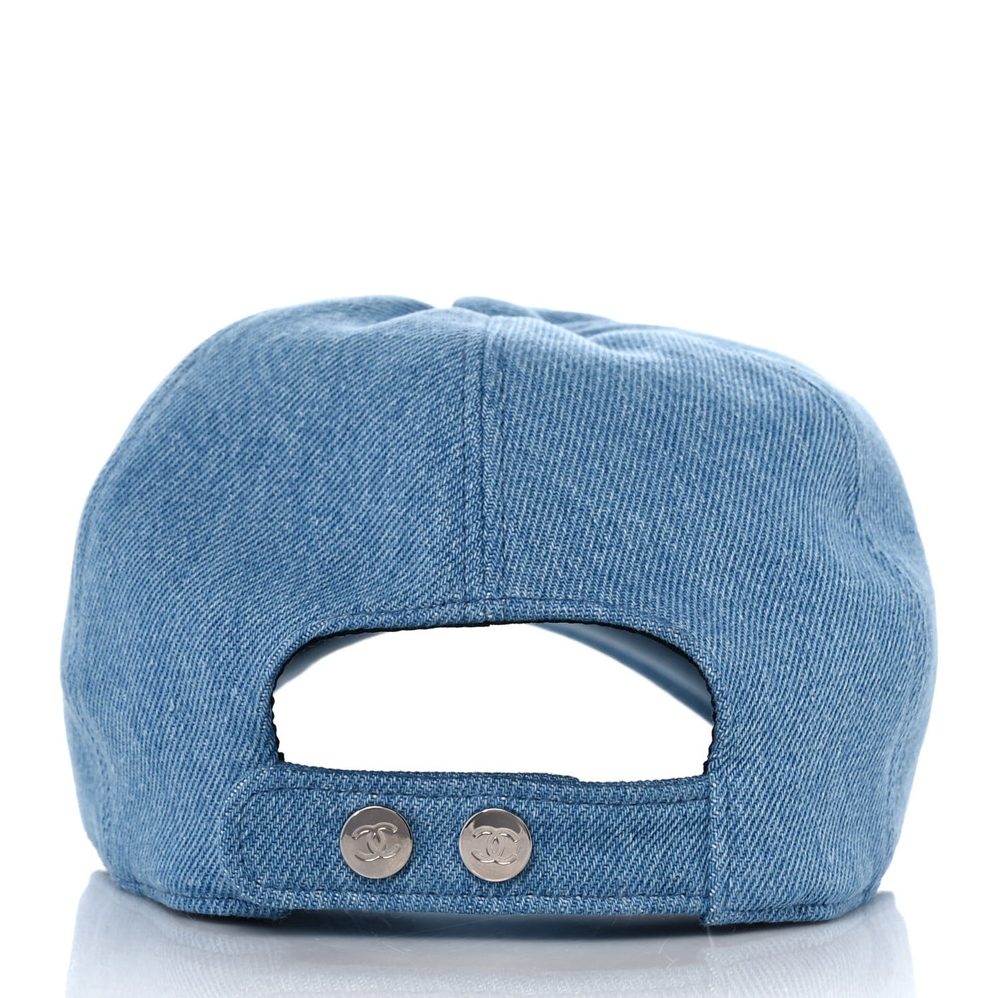 Cotton Sequin CC Cap Hat Blue