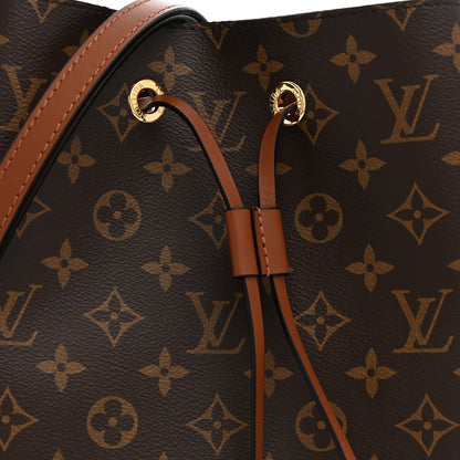 Louis Vuitton Monogram Neonoe MM Caramel 7 of 9