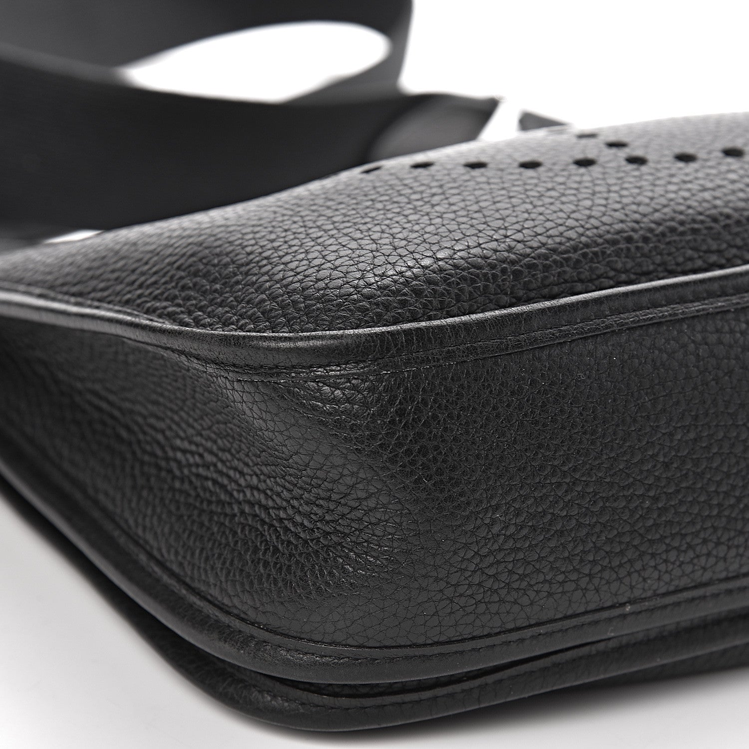 Hermes Taurillon Clemence Evelyne II PM Black 12 of 14