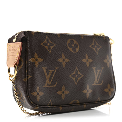 Louis Vuitton Monogram Mini Pochette Accessories 3 of 10