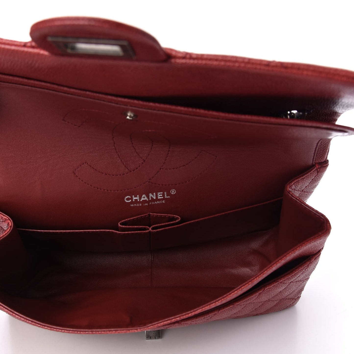 Caviar Quilted 2.55 Reissue 226 Flap Red