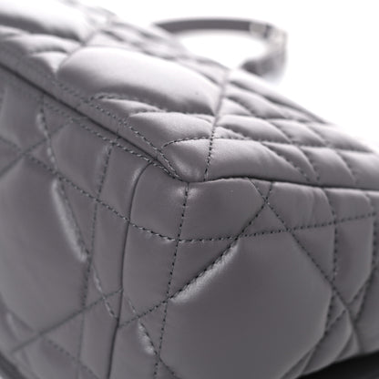 Christian Dior Calfskin Macrocannage Medium Caro Bag Iron Grey 11 of 14