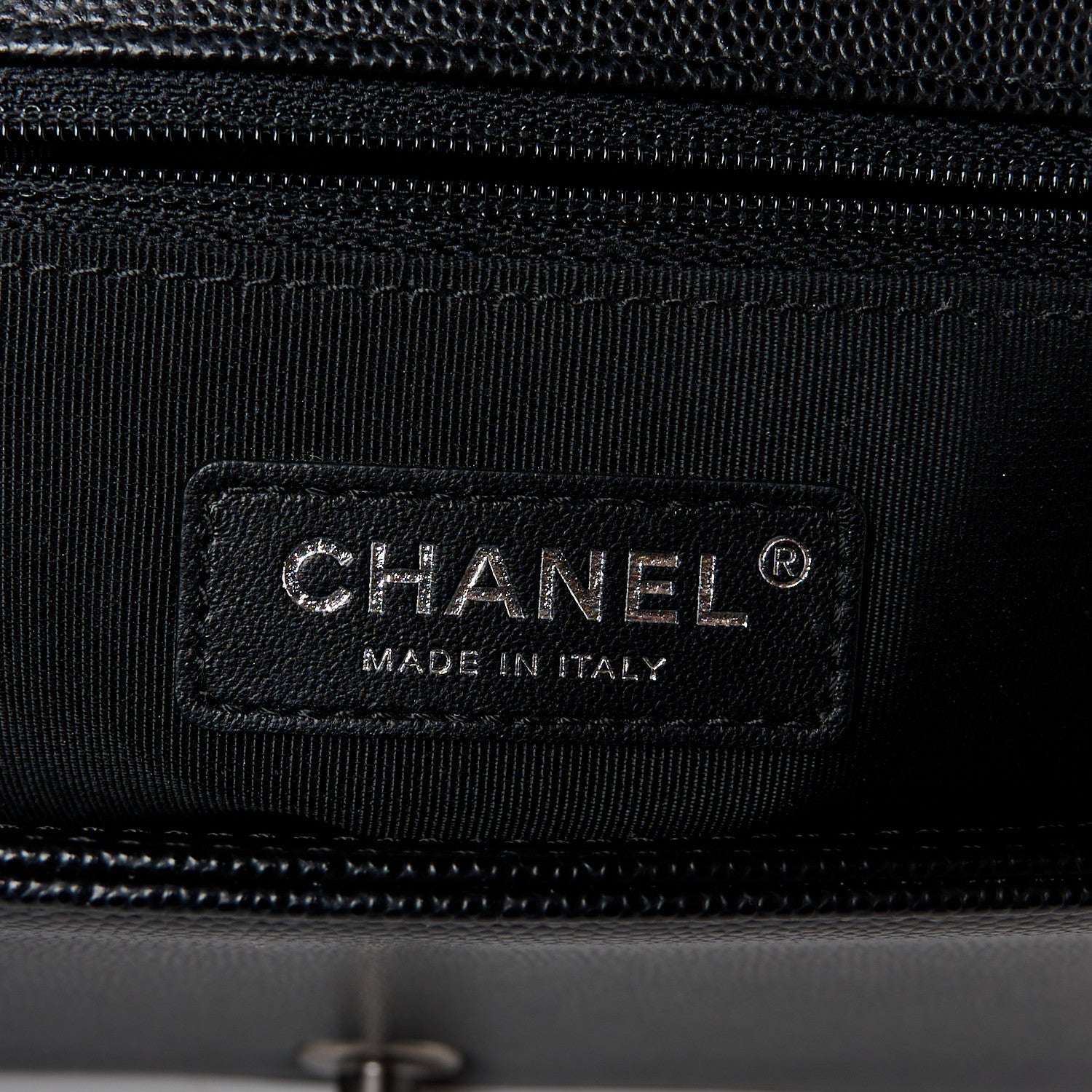 Chanel Caviar Quilted New Medium Boy Flap Black 6 of 10