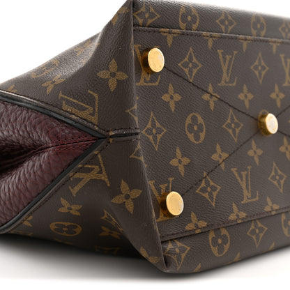 Louis Vuitton Ostrich Lizard Majestueux Tote MM Bordeaux 9 of 13