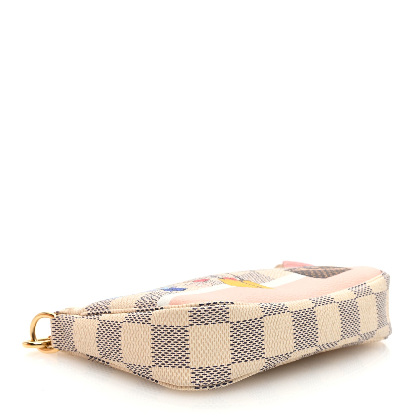 Damier Azur 2018 Christmas Animation Mini Pochette Accessories