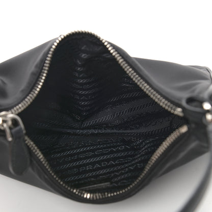 Prada Tessuto Nylon Saffiano Mini Re-Edition 2005 Bag Black 5 of 12