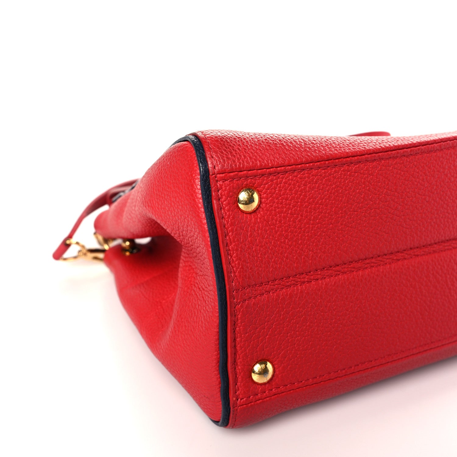 Louis Vuitton Grained Calfskin Monogram Double V Rubis 7 of 8