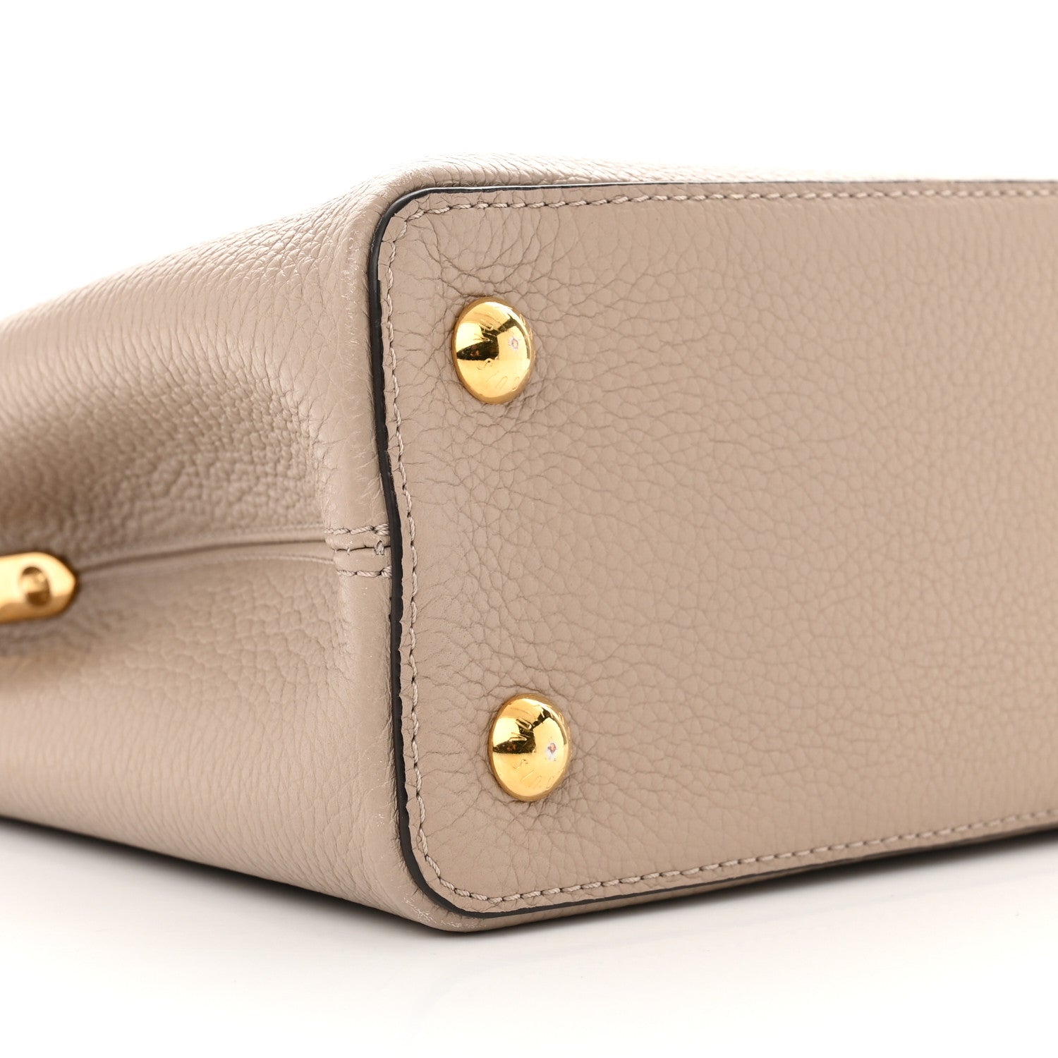 Louis Vuitton Taurillon Capucines PM Galet 8 of 11