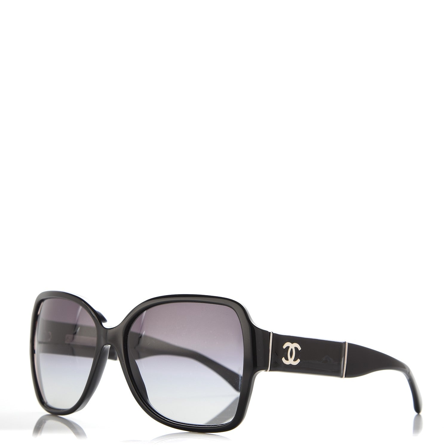 Chanel Square Summer CC Sunglasses 5230Q Black 1 of 9