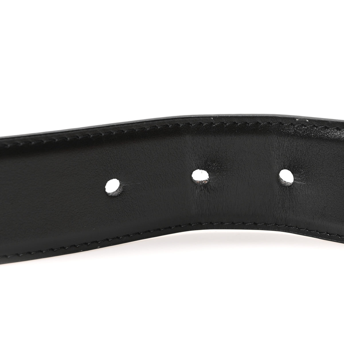 Louis Vuitton Calfskin 35mm LV Skyline Belt 100 40 Black 3 of 5