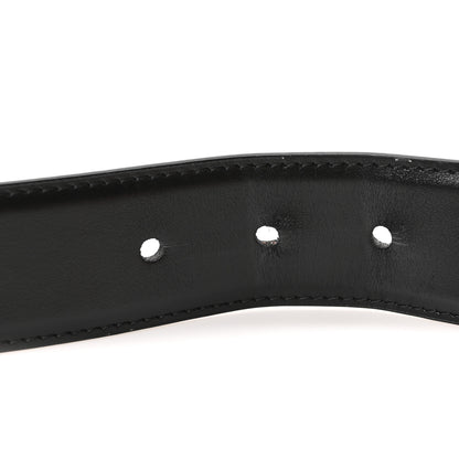 Louis Vuitton Calfskin 35mm LV Skyline Belt 100 40 Black 3 of 5