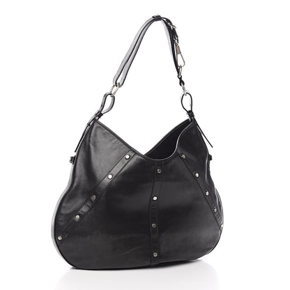 Saint Laurent Calfskin Large Jewel Hobo Black 3 of 11