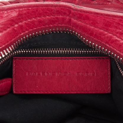 Balenciaga Agneau Giant 21 Silver Hardware City Pourpre 7 of 9