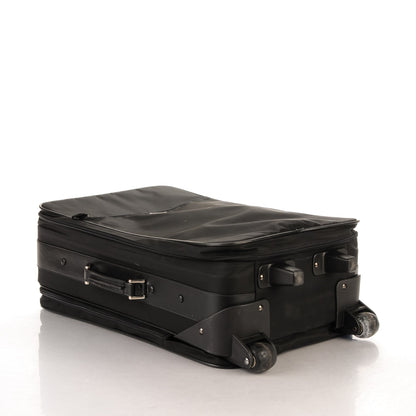 Prada Tessuto Saffiano Trolley Luggage Nero Black 5 of 8