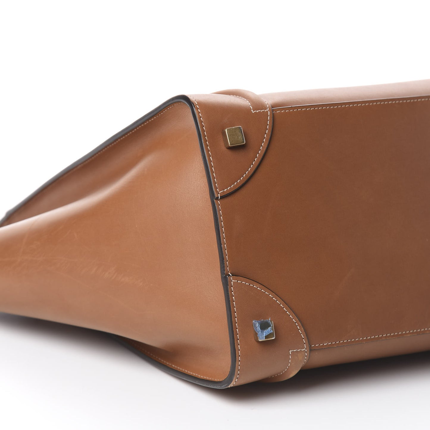 Natural Calfskin Mini Luggage Tan