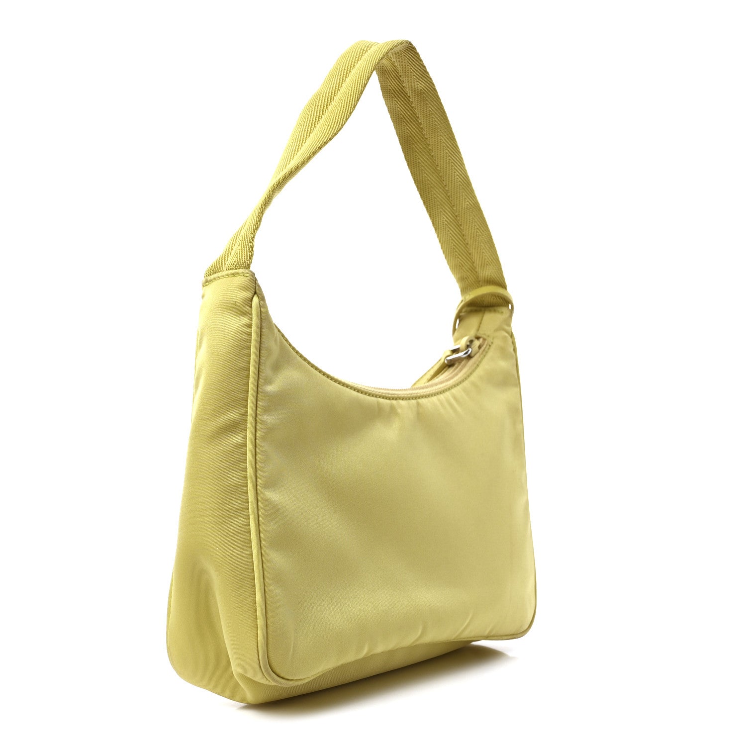Prada Tessuto Nylon Saffiano Mini Re-Edition 2000 Bag Ananas 2 of 9