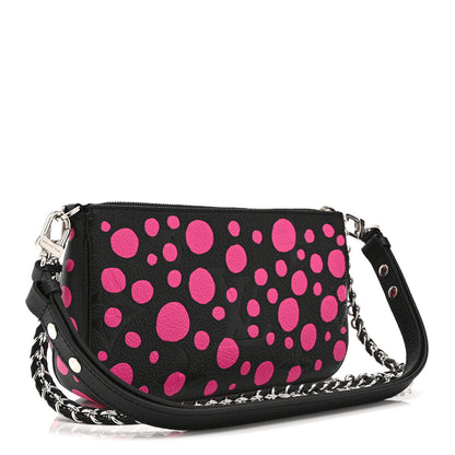 Louis Vuitton LV X YK Empreinte Multi Pochette Accessories Black Fuchsia 3 of 10