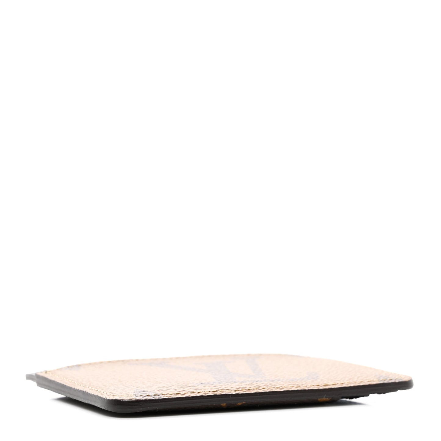 Reverse Monogram Side Up Card Holder