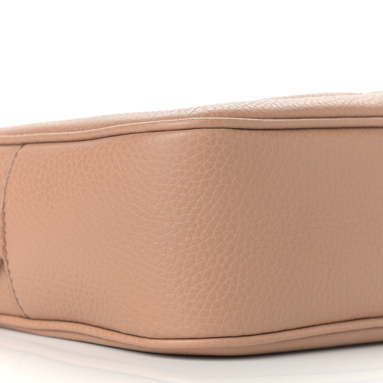 Gucci Pebbled Calfskin Small Soho Disco Bag Camelia 8 of 10