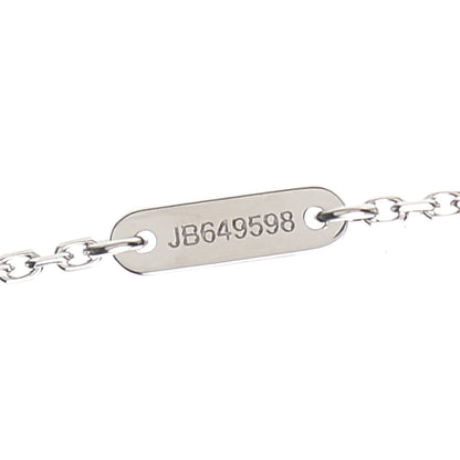 Van Cleef & Arpels 18K White Gold Diamond Mini Frivole Pendant Necklace 5 of 6