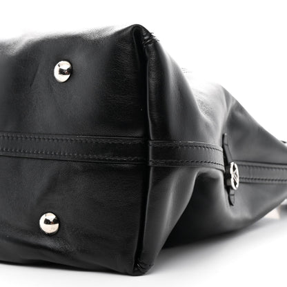 Louis Vuitton LV X TM Lambskin CarryAll Vibe MM Black 11 of 11
