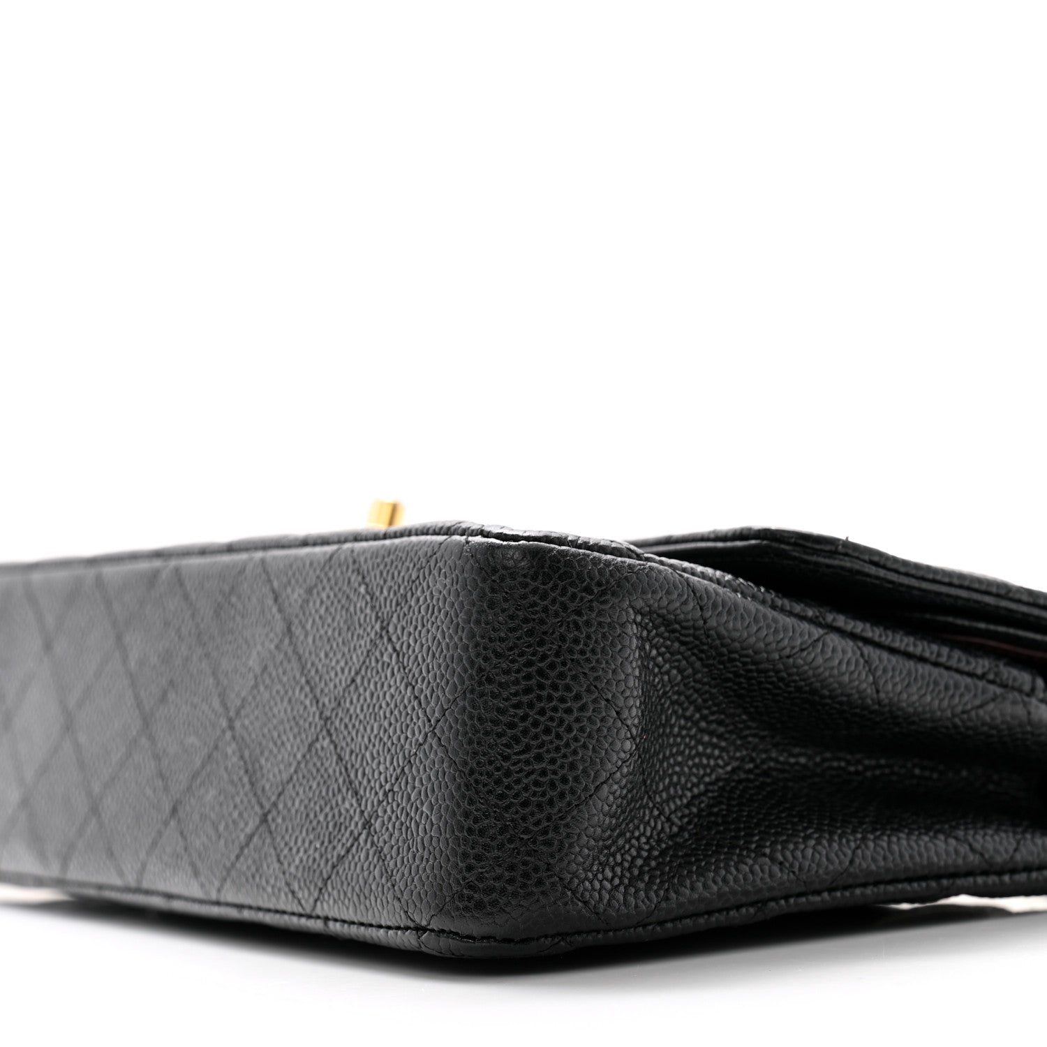 Chanel Caviar Quilted Medium Double Flap Black 10 of 11